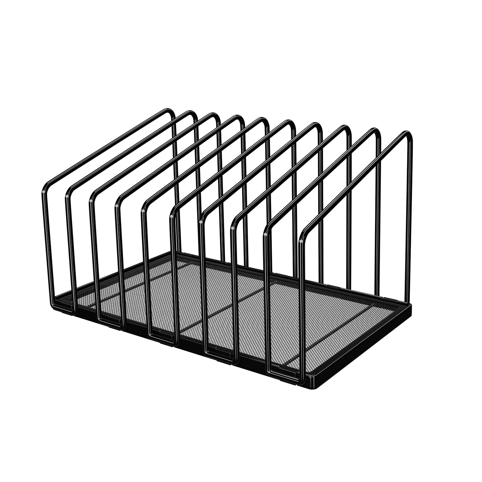 9-Section Mesh Desktop File Organizer Sorter